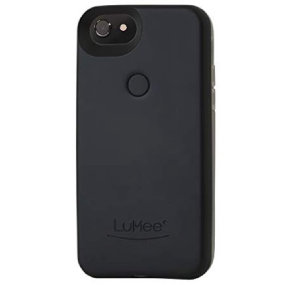 Lumee Black Ring Light IPhone 7/8+ Case